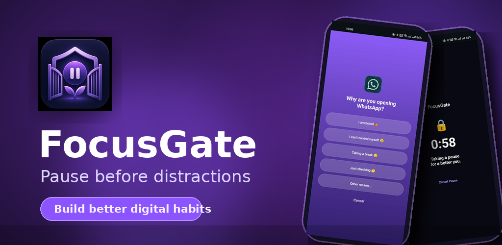 FocusGate feature graphic